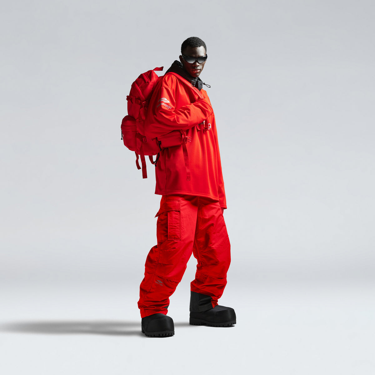 3B Sports Icon Ski Cargo Pants - Red