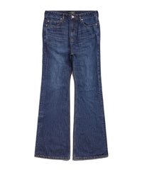 Flared Pants - Dark Indigo & Madder