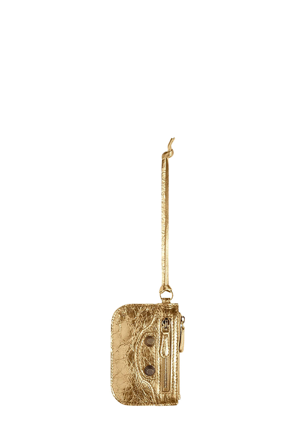 Le Cagole gold Coin Purse - Gold