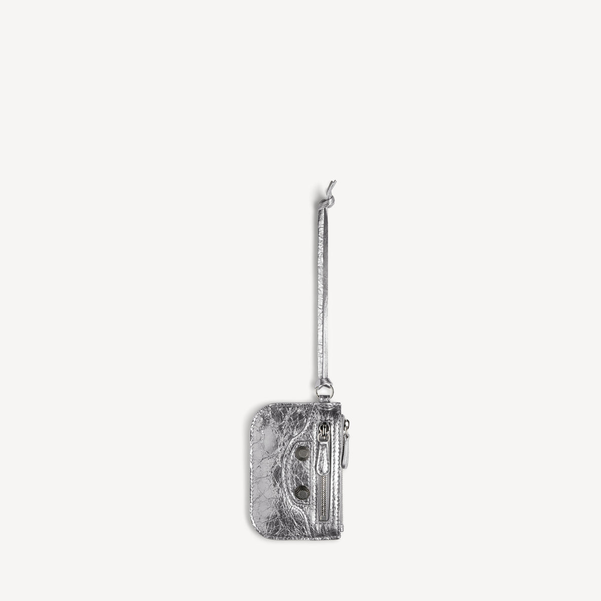 Le Cagole Coin Purse Metallized - Silver