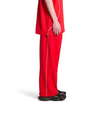 Paris Soccer T-Shirt Oversized - Sporty Red & White