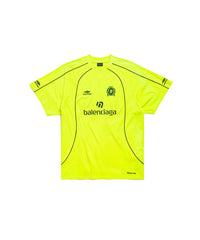 Paris Soccer T-Shirt Oversized - Fluo Yellow & Black