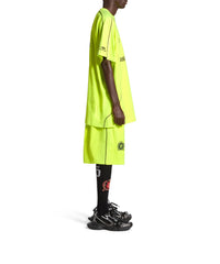 Paris Soccer T-Shirt Oversized - Fluo Yellow & Black