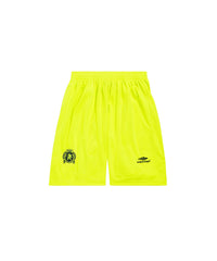 Soccer Baggy Shorts - Fluo Yellow & Black