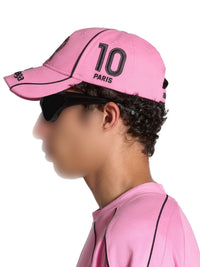 Paris Soccer pink Cap - Pink