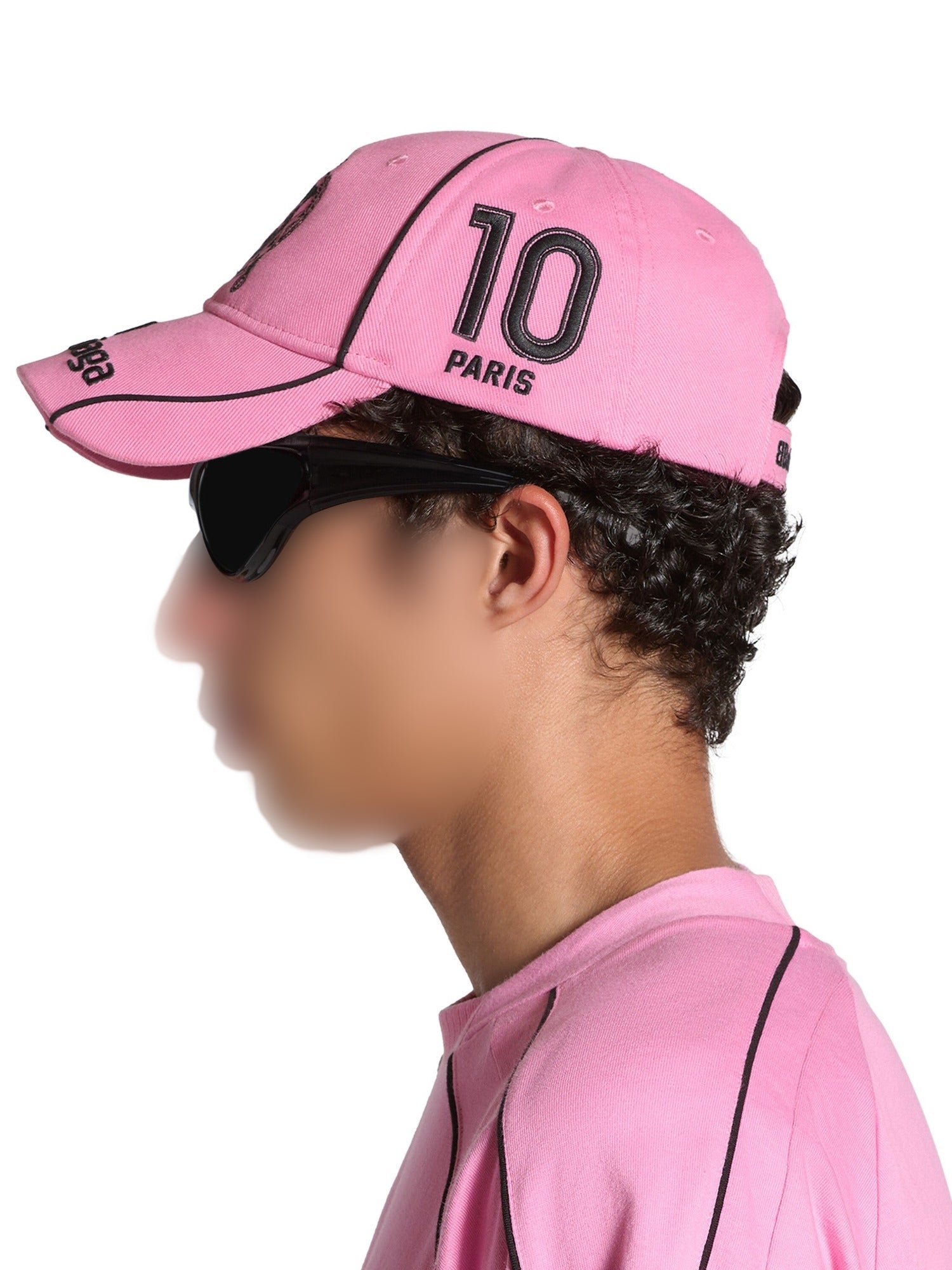 Paris Soccer pink Cap - Pink