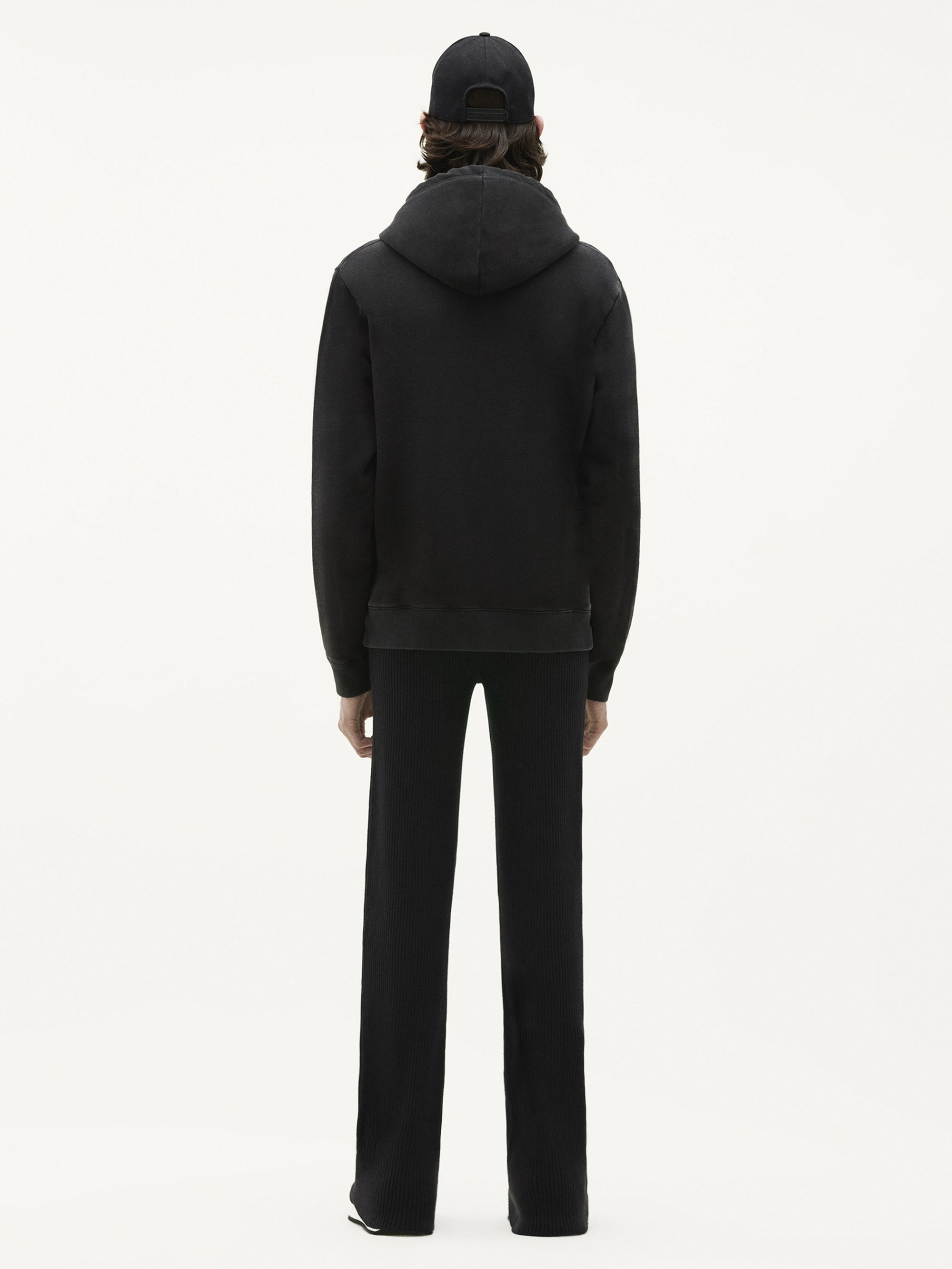 Swallow fleece Hoodie - Grey