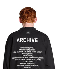 Balenciaga Music x Archives Series Connected Long Sleeve T-Shirt - Faded Black & White