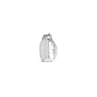 Crush XS Tote Bag Metallized Quilted - Silver