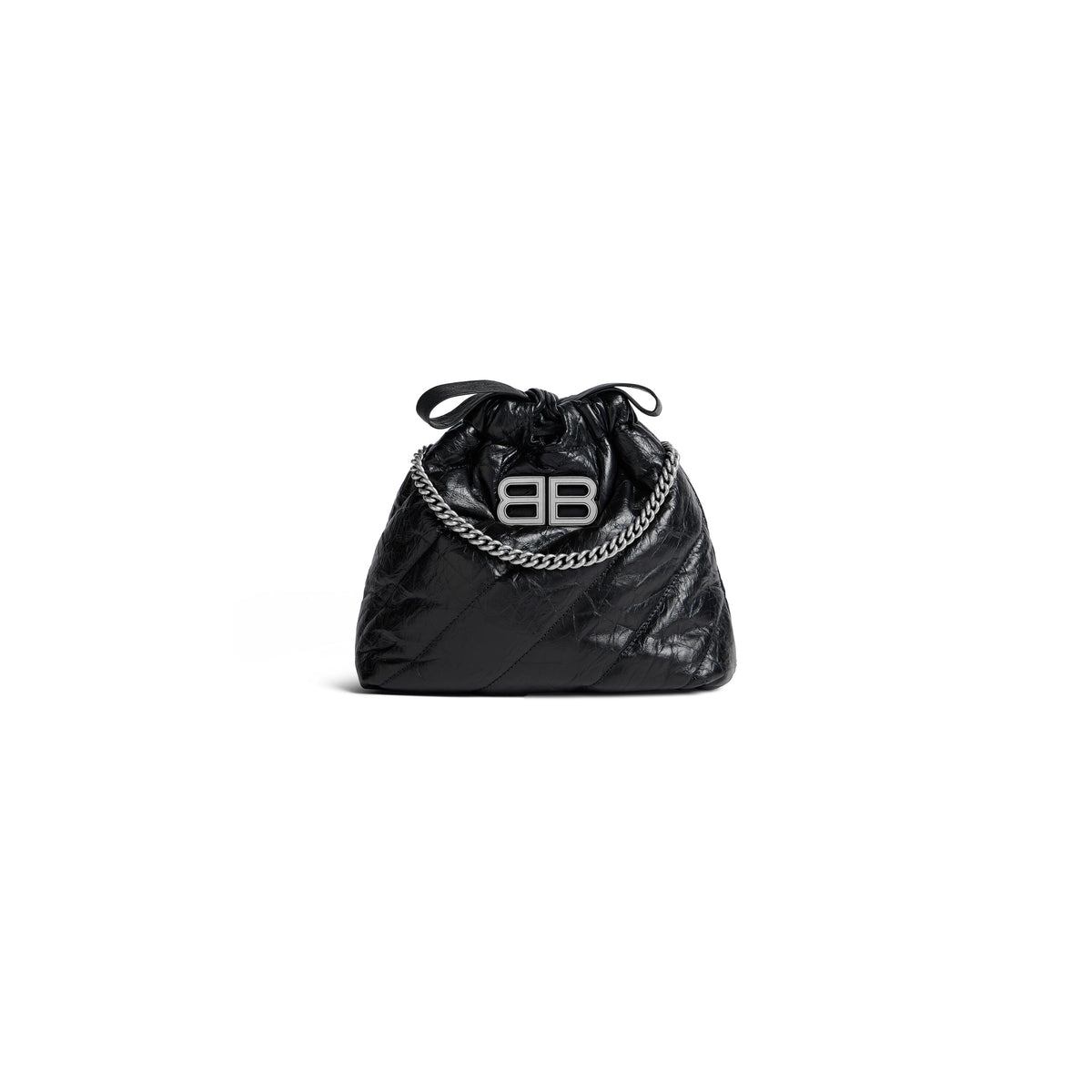 Crush XS Tote Bag Quilted - Black