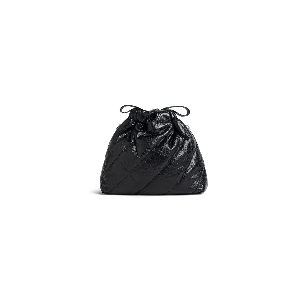 Crush XS Tote Bag Quilted - Black