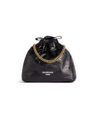 Crush Tote Bag XS - Black