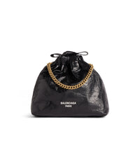 Crush Tote Bag XS - Black