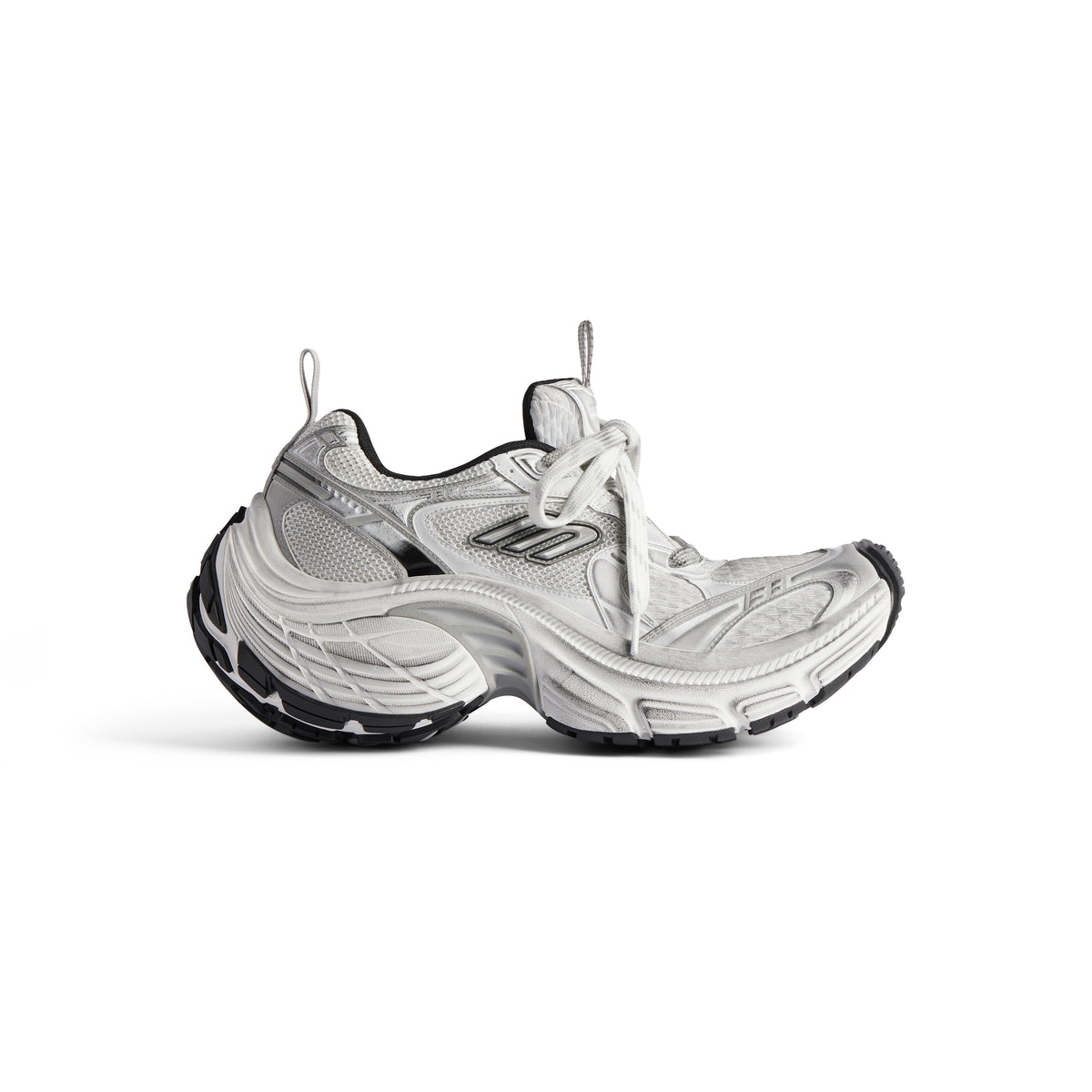 Women - 10XL Sneakers - White & Black & Grey