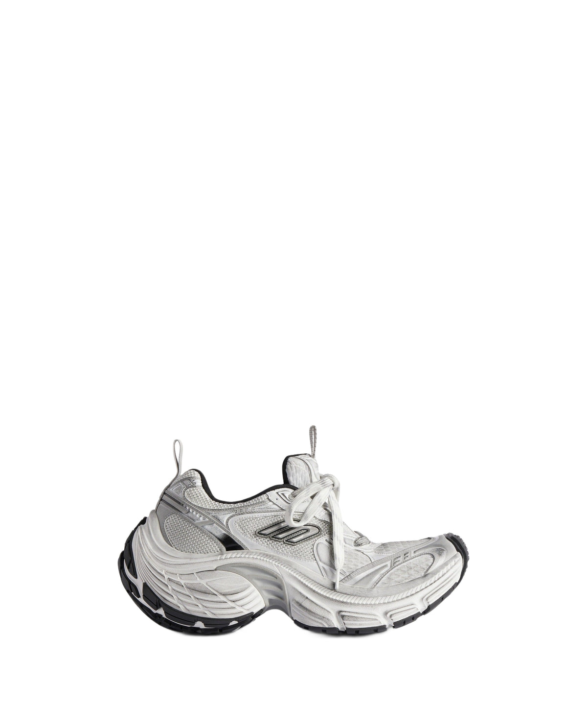 10XL Sneakers - White & Black & Grey