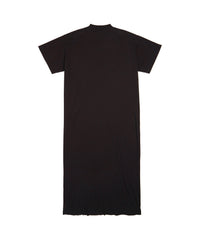 Beverly Hills T-Shirt Maxi Dress - Washed Black & White