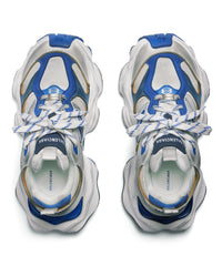 Cargo Sneakers - Grey & White & Blue