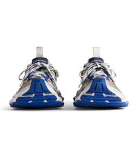 Cargo Sneakers - Grey & White & Blue