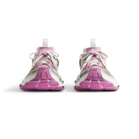 Cargo Sneakers - Grey & White & Pink