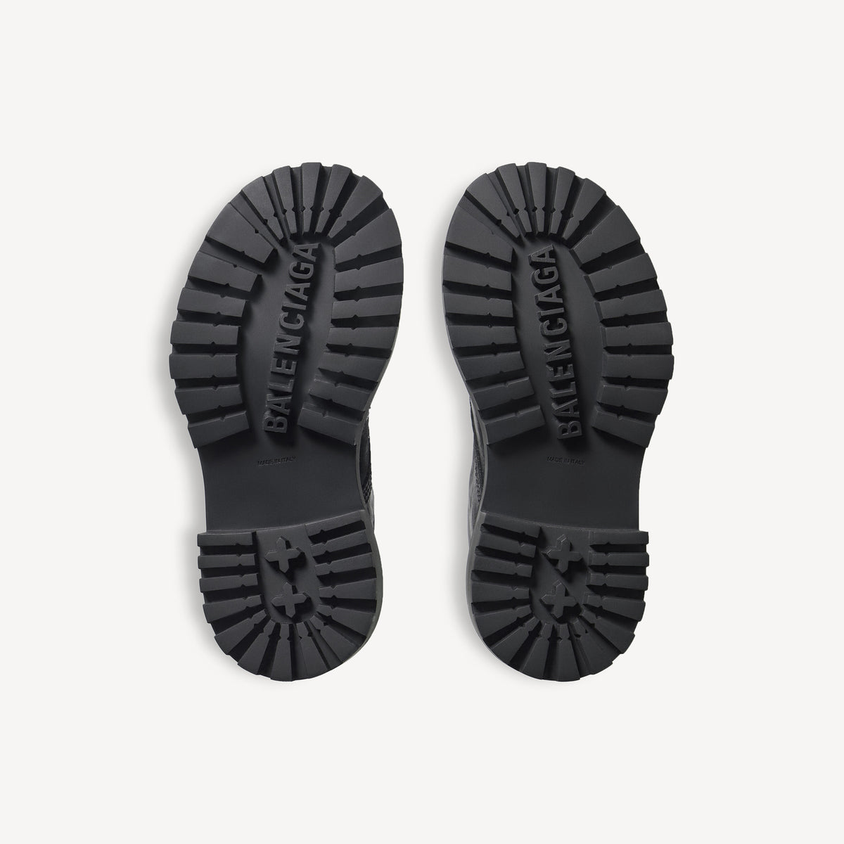 Hummer Lace-Up Booties - Black