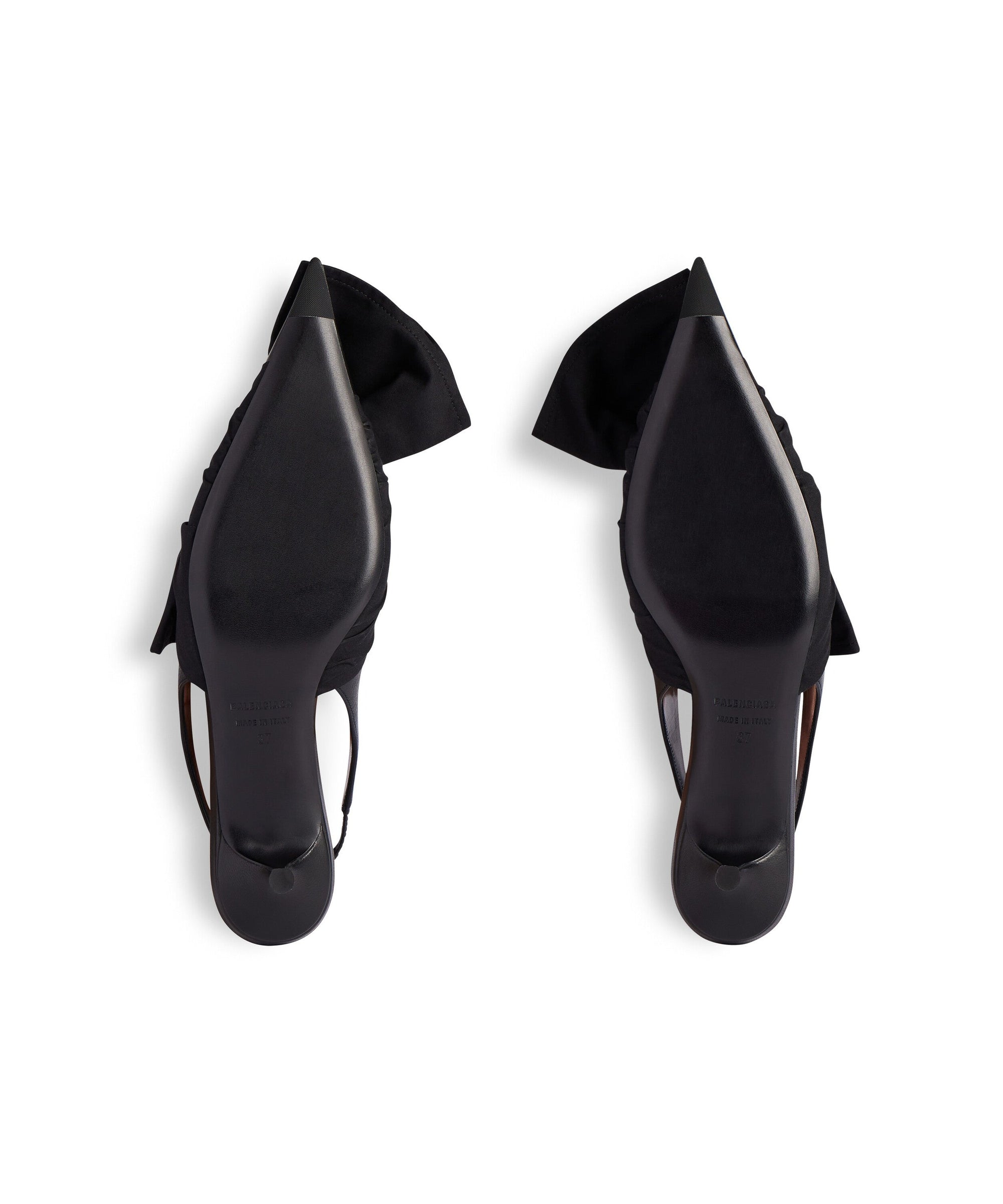 Knife Chemise 40 Slingback - Black