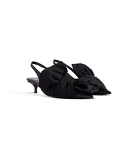 Knife Chemise 40 Slingback - Black