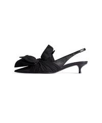 Knife Chemise 40 Slingback - Black
