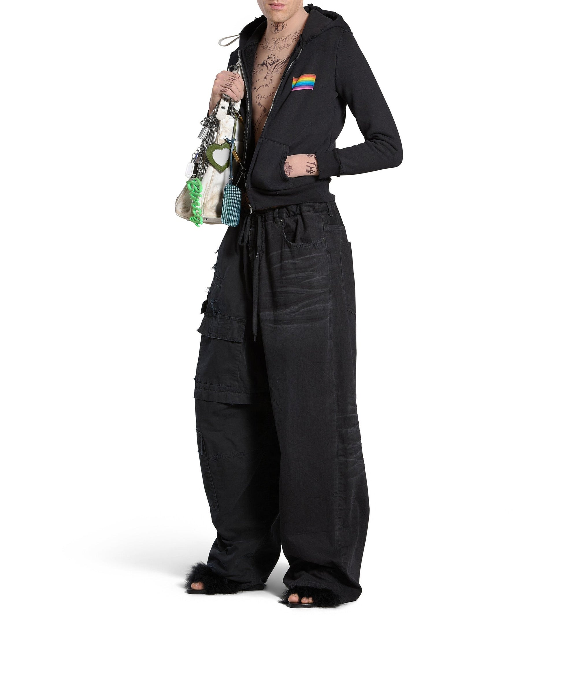 Hybrid Baggy Pants - Lightweight Black