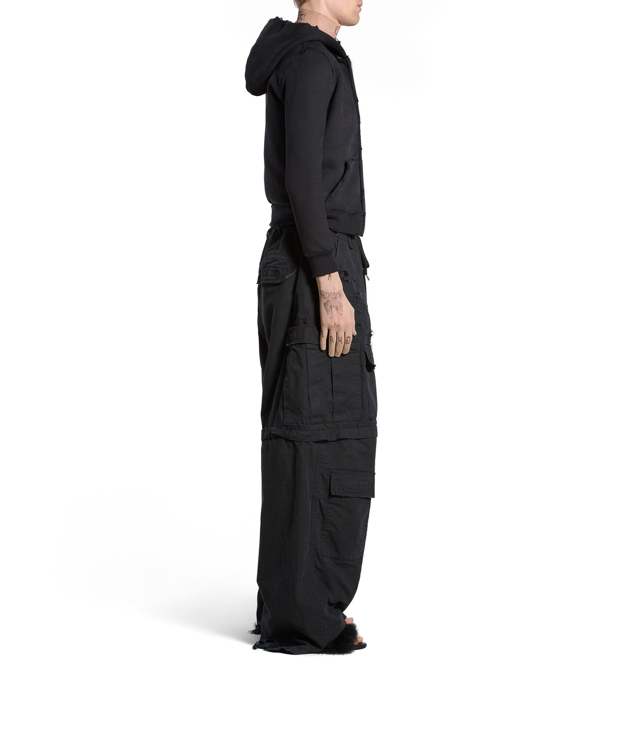 Hybrid Baggy Pants - Lightweight Black