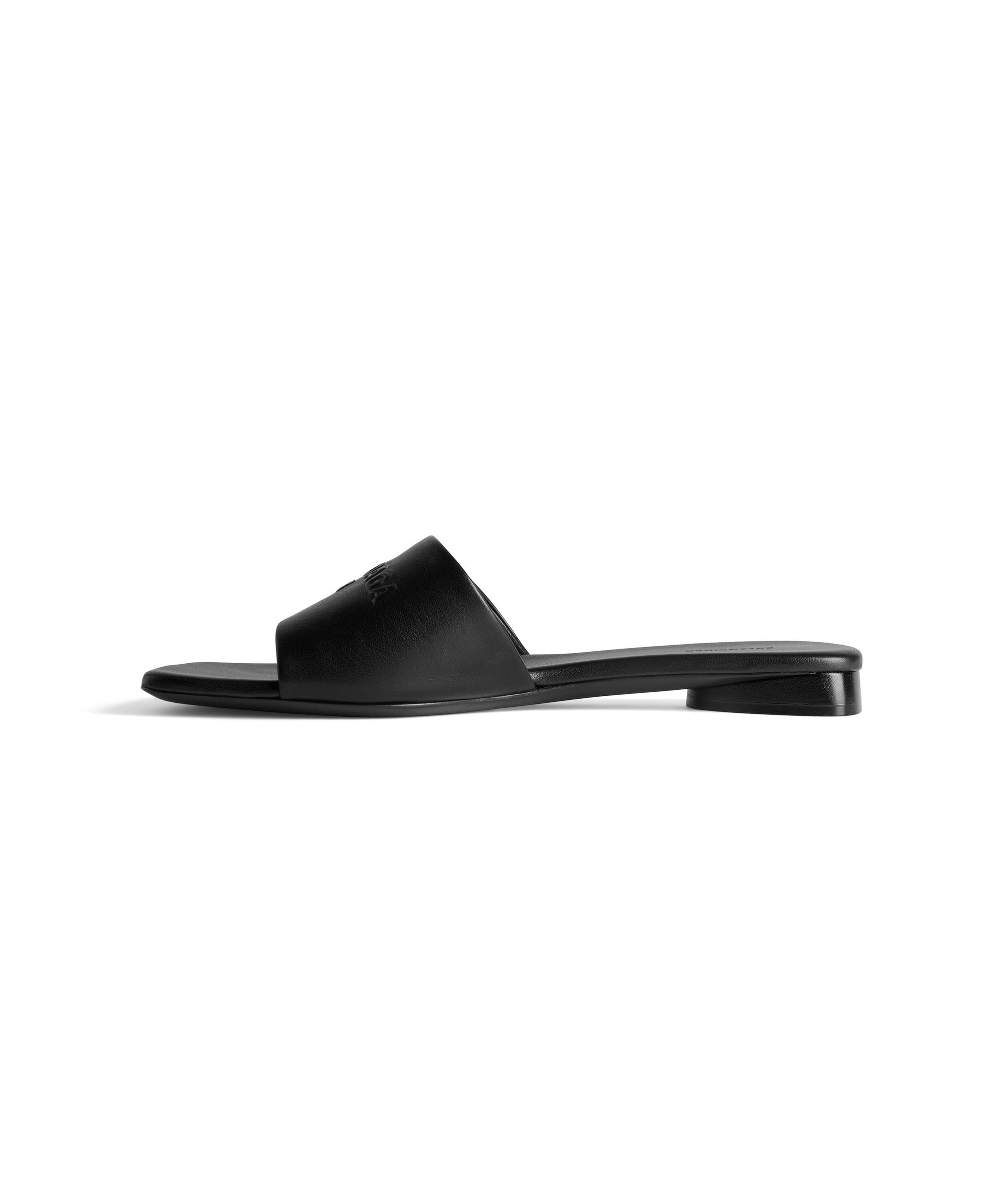 Duty Free Flat Sandals - Black