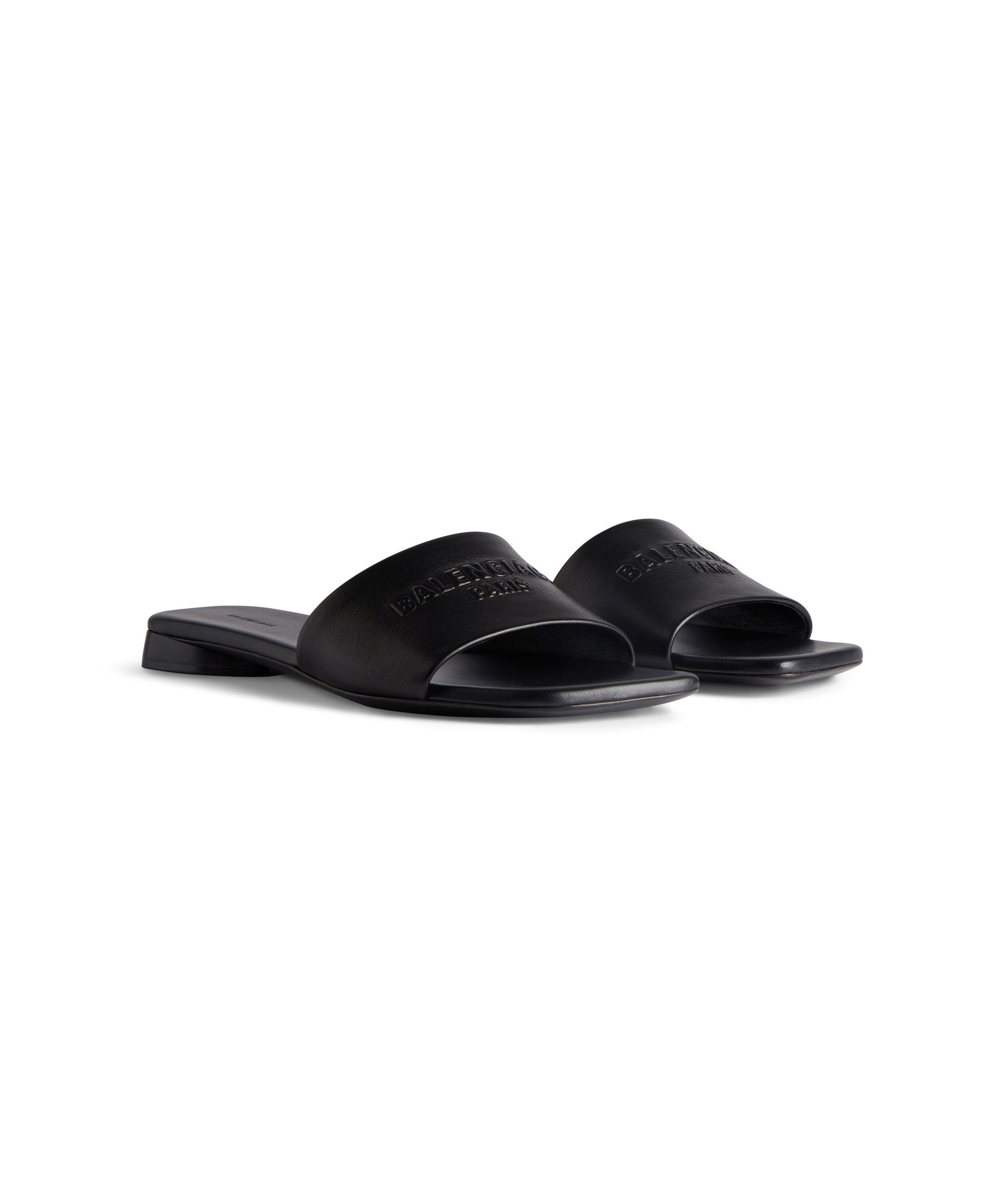 Duty Free Flat Sandals - Black