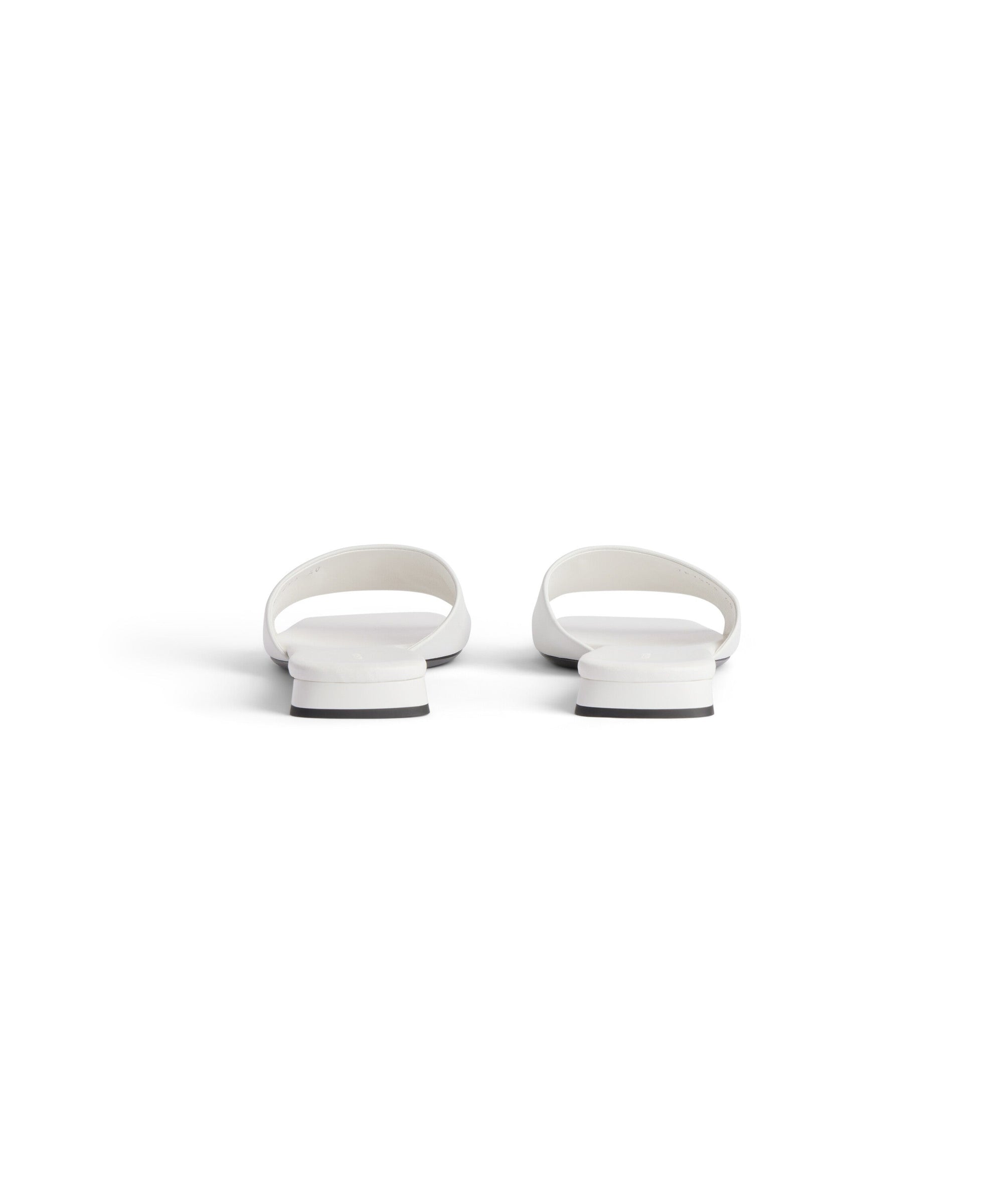Duty Free Flat Sandals - White
