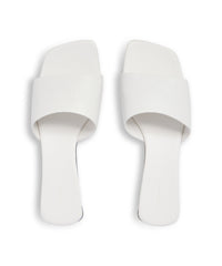 Duty Free Flat Sandals - White