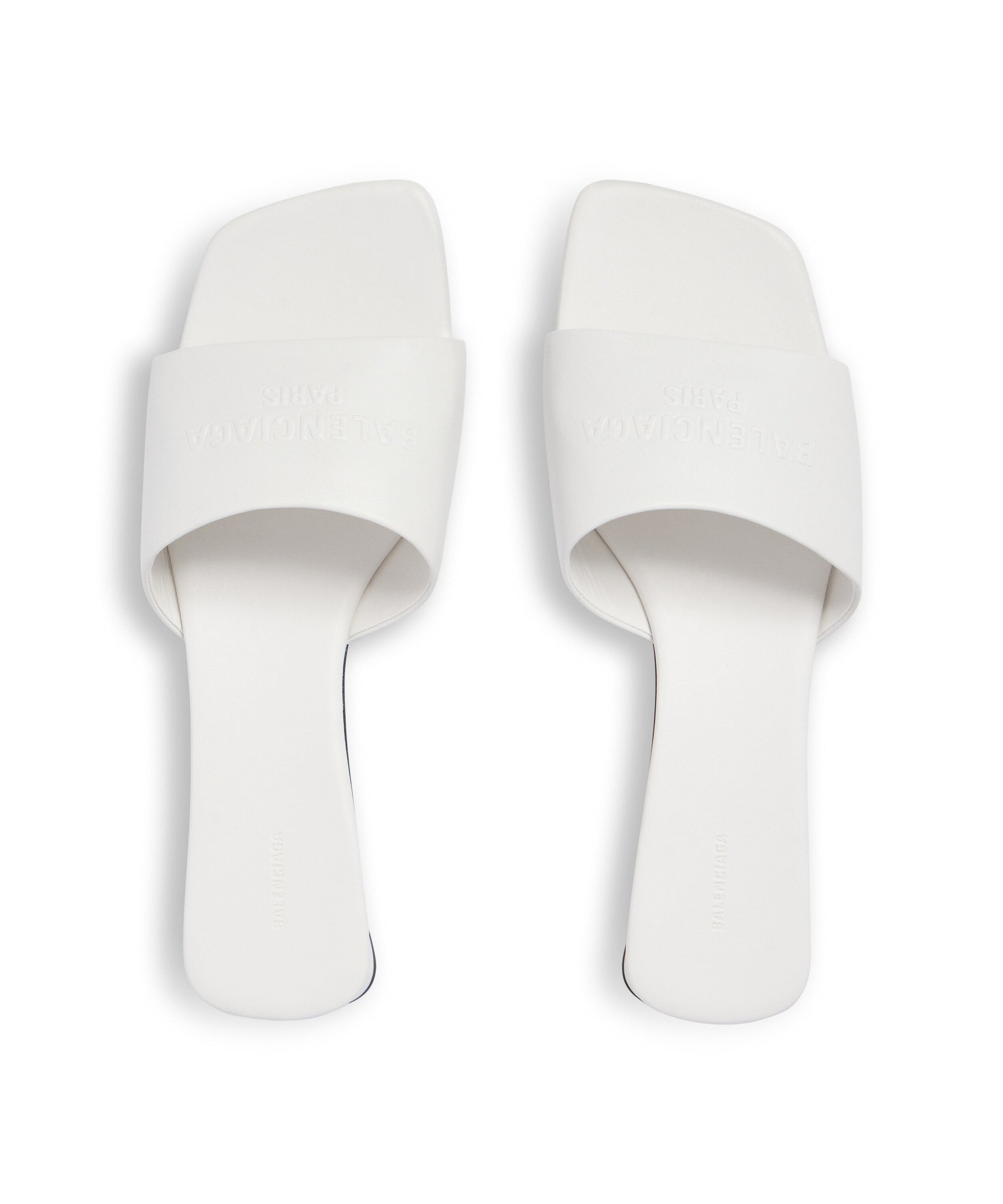 Duty Free Flat Sandals - White