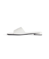 Duty Free Flat Sandals - White