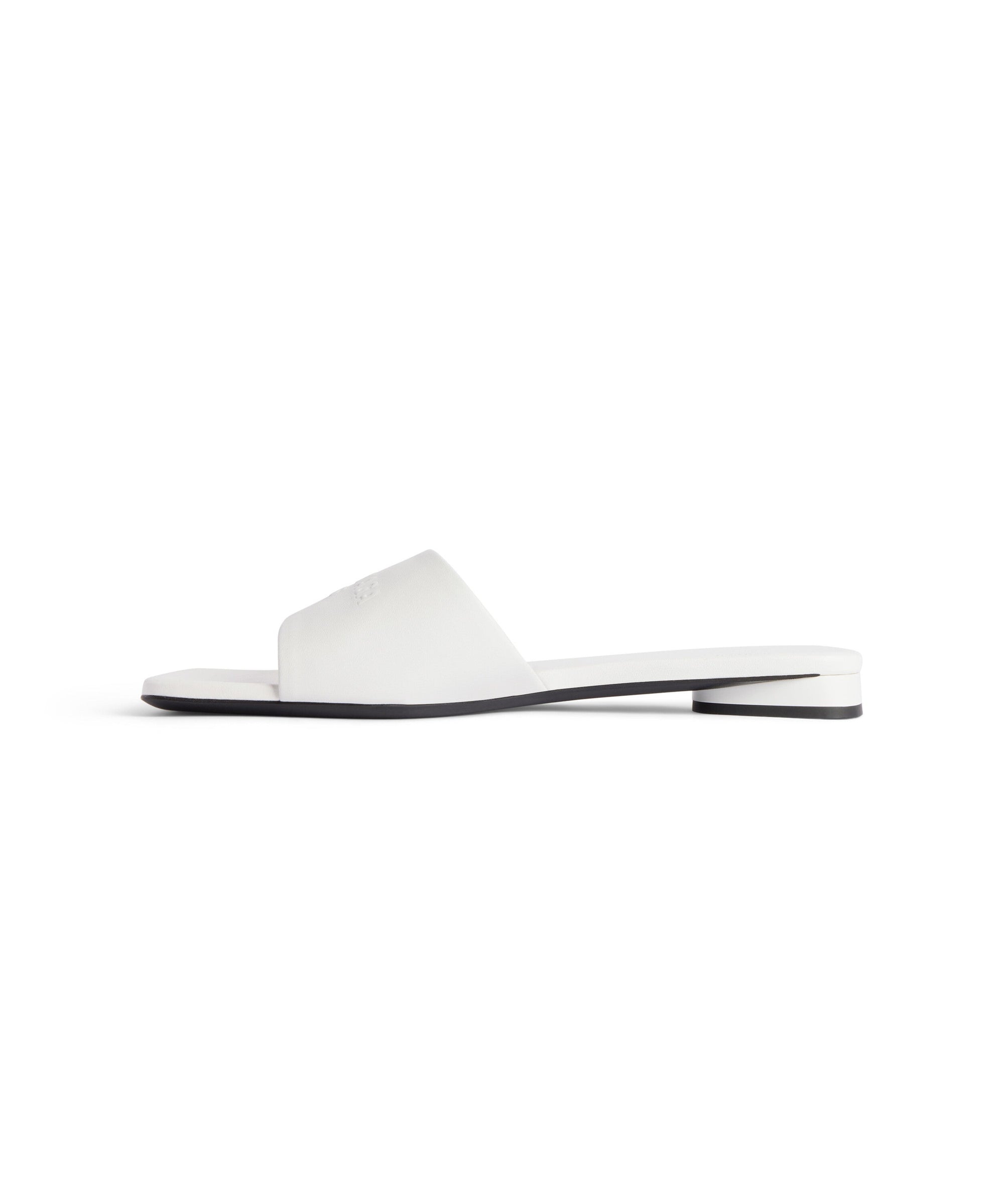 Duty Free Flat Sandals - White