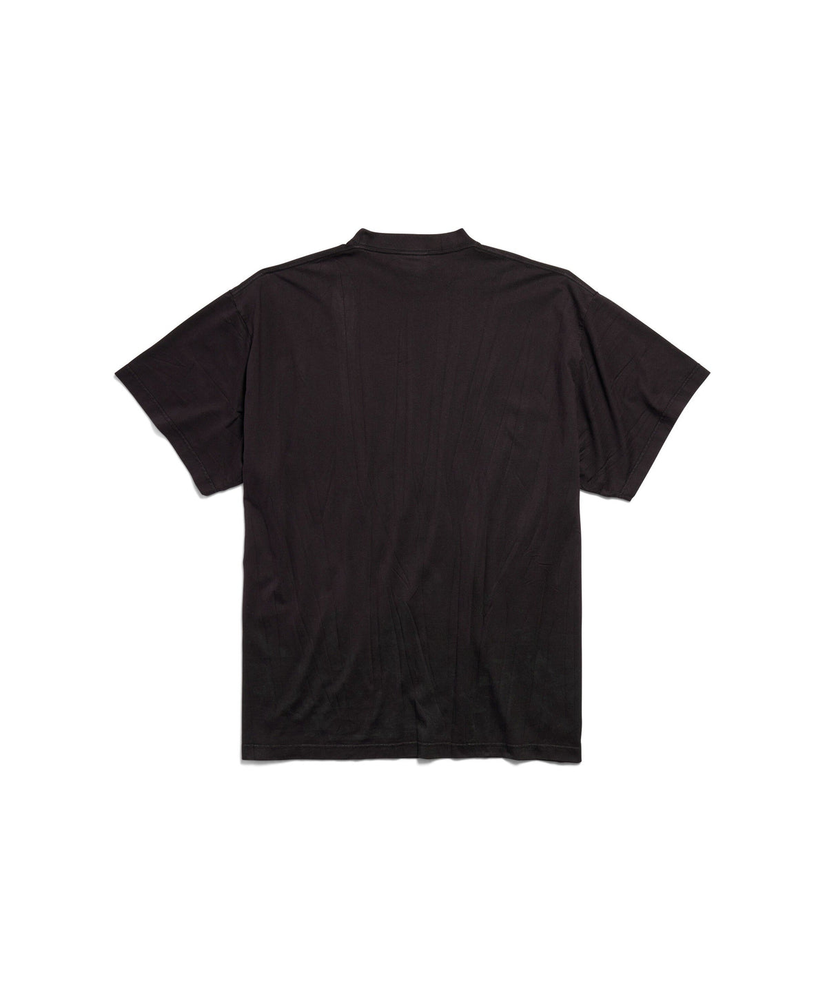 Metal BB Stencil T-Shirt Oversized - Washed Black & White
