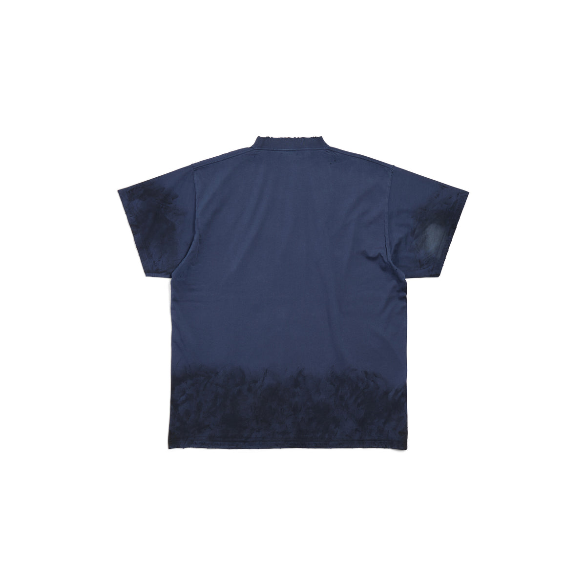 3B Stencil T-Shirt Oversized - Whashed Blue