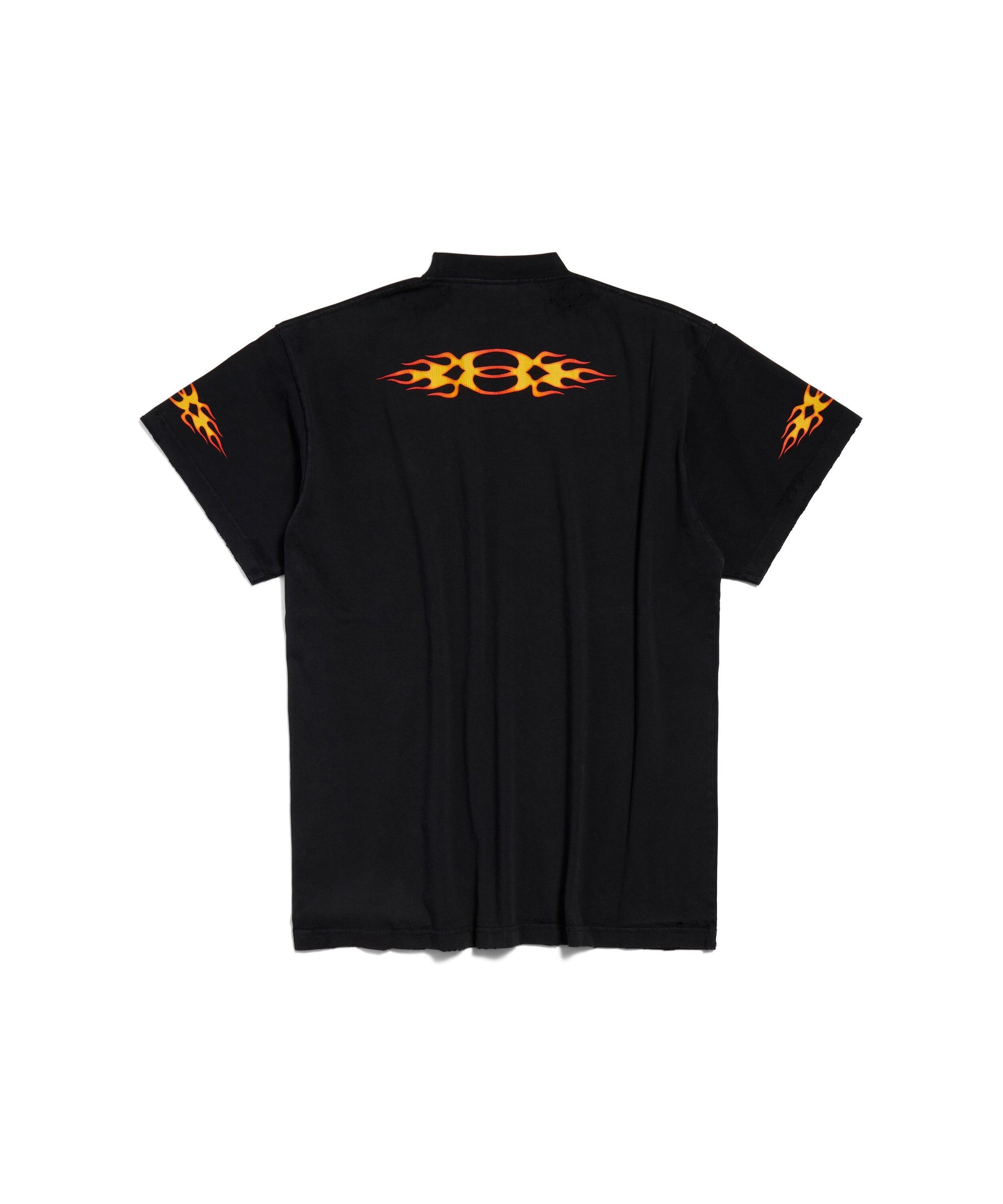 Burning Unity T-Shirt Oversized - Washed Out Black