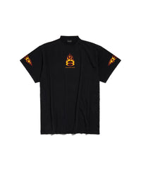 Burning Unity T-Shirt Oversized - Washed Out Black