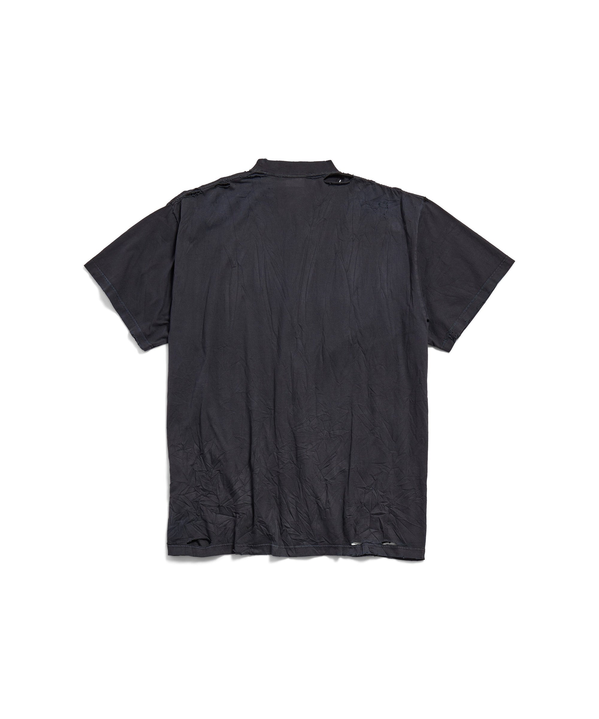 Planet Earth T-Shirt Oversized - Washed Black