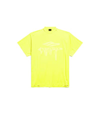 3B Liquified Oversized T-Shirt - Fluo Yellow & Yellow