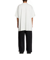 3B Liquefied T-Shirt Oversized - Dirty White & Black