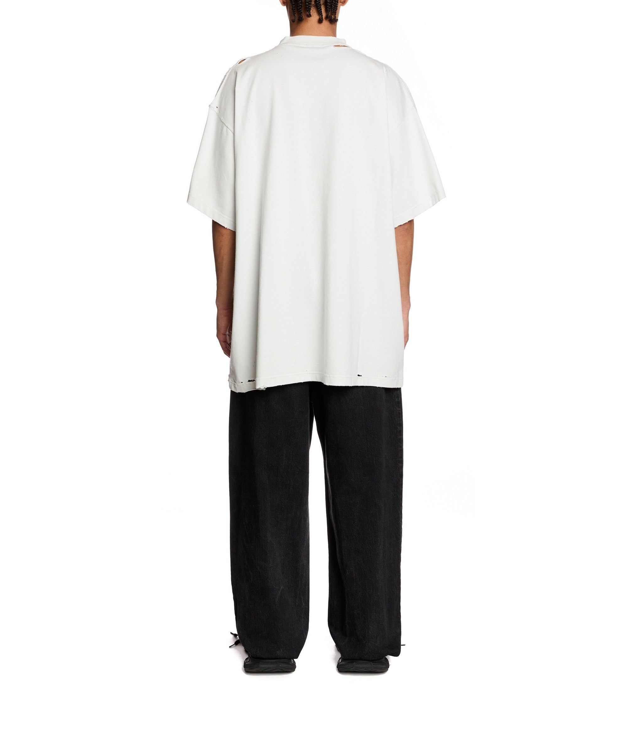 3B Liquefied T-Shirt Oversized - Dirty White & Black