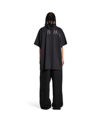 Painted T-Shirt Oversized - Faded Washed Black