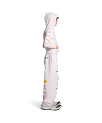 Business English Baggy Sweatpants - Off White