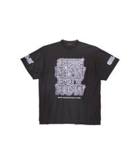 SNBN Inside-Out T-Shirt Oversized - Faded Black