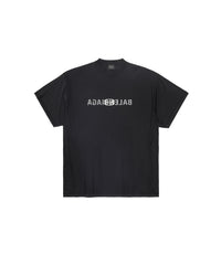 Inside-Out BB Classic T-Shirt Oversized - Faded Black & White