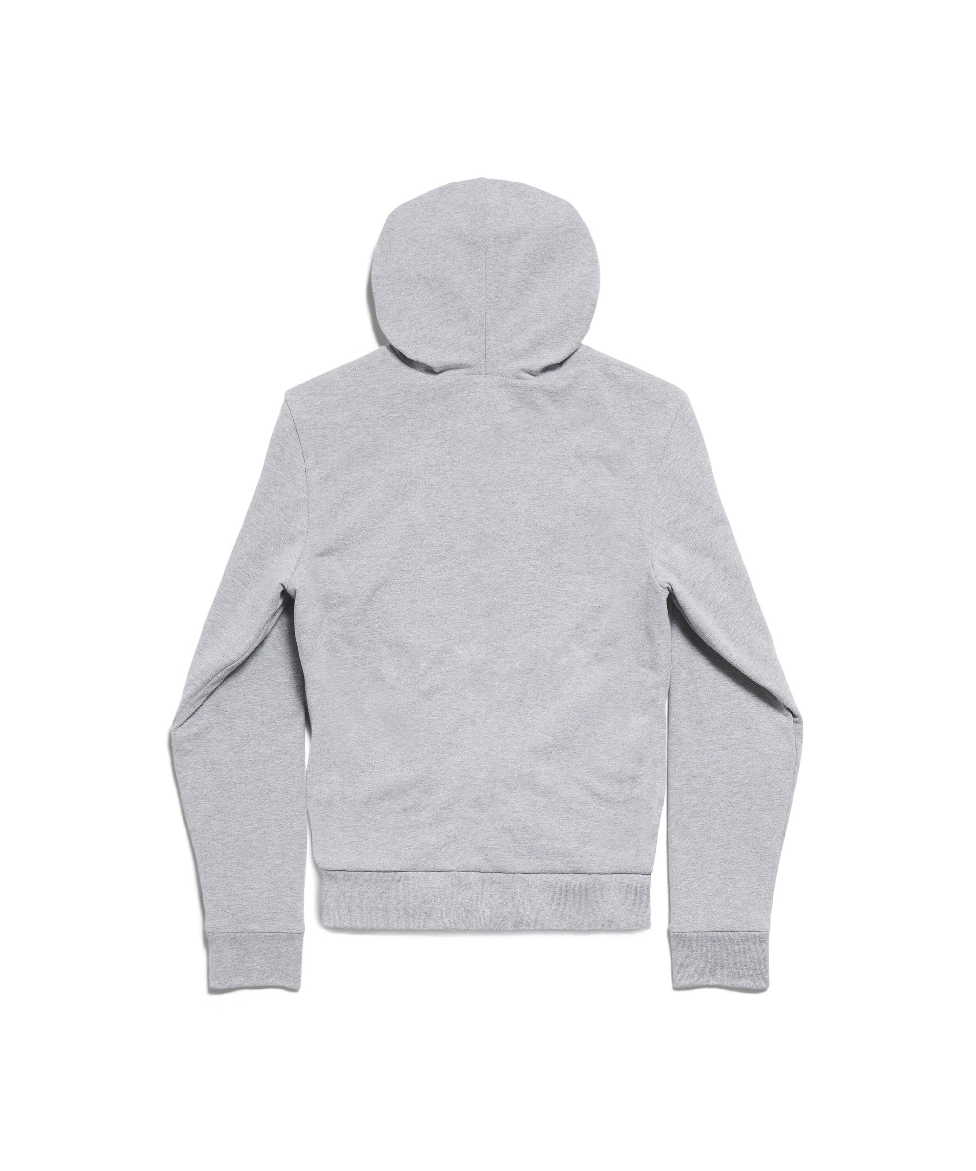 Zip-Up Hoodie - Heather Grey