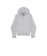 Zip-Up Hoodie - Heather Grey